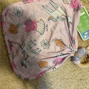 Bums & roses bamboo peppa pig lovey double sided (sold out)